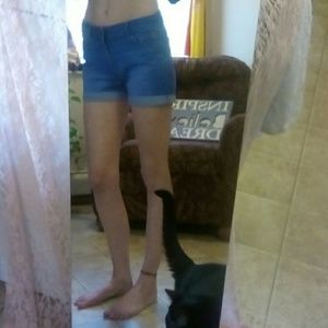 Girls size 16 midrise shorts